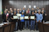 Desportistas e coveiros recebem  Moção de Aplausos na Câmara Municipal
