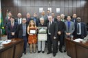 Câmara concede Titulo de Cidadão Honorário ao senhor José de Oliveira Vasconcelos
