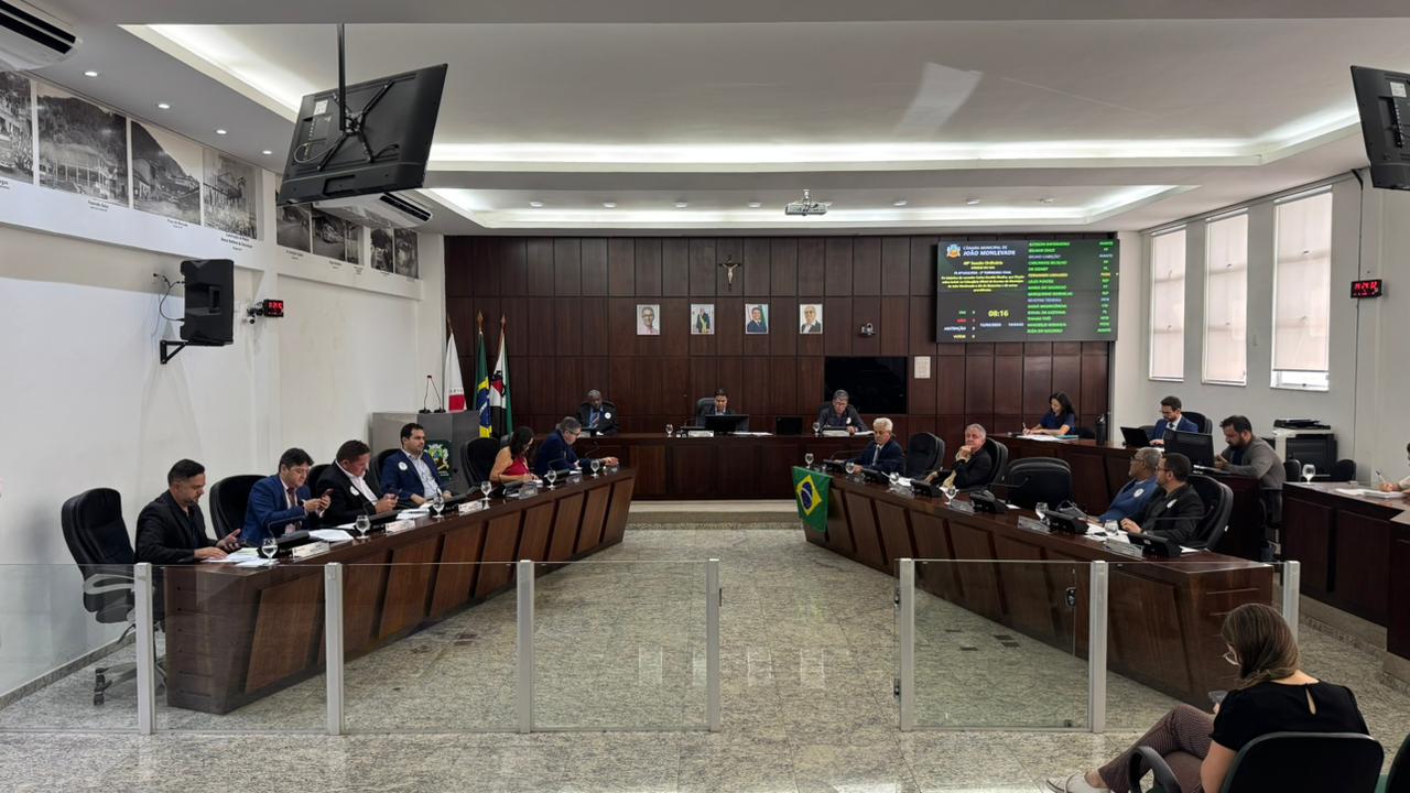 Câmara de João Monlevade aprova projetos em segundo turno e redação final