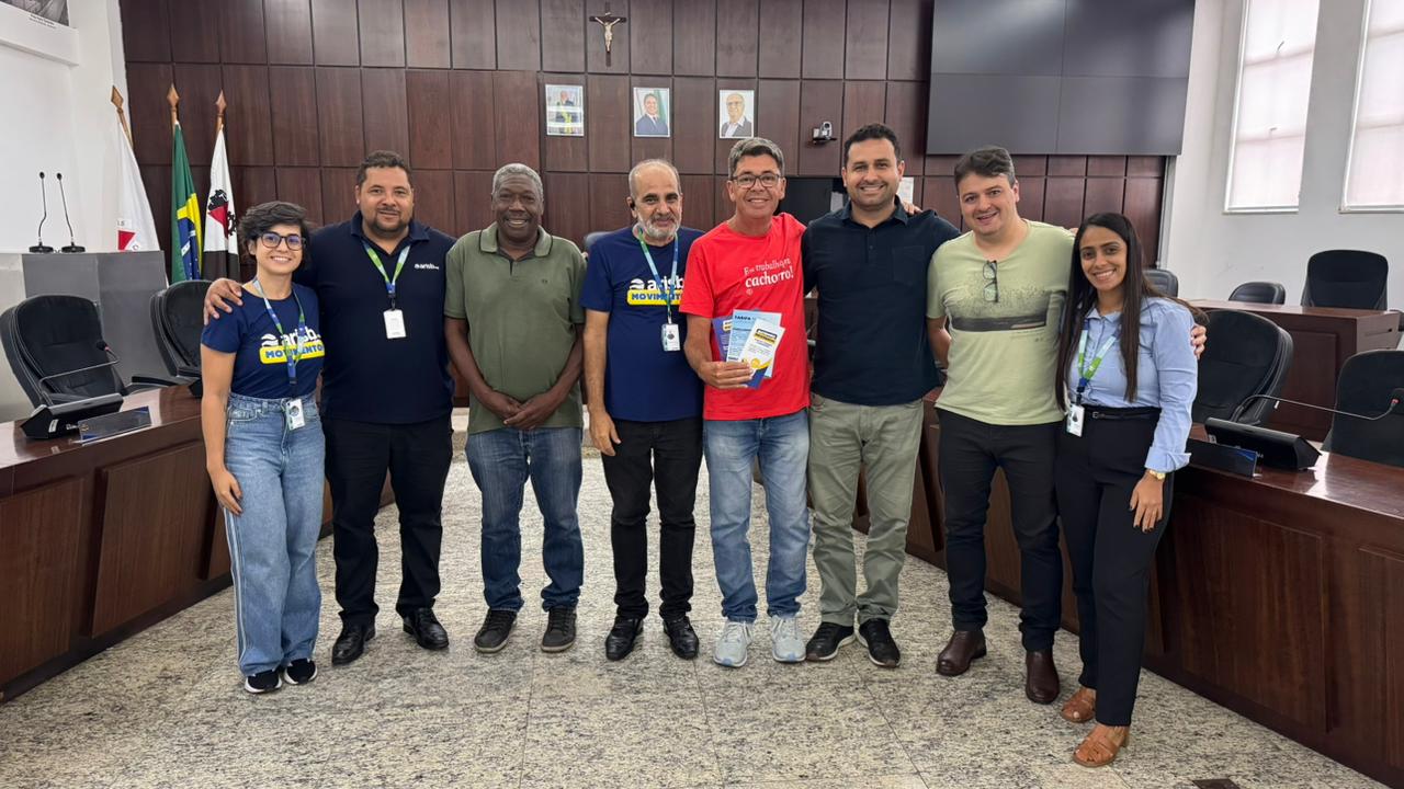 Câmara de João Monlevade recebe representantes da ARISB-MG para diálogo sobre saneamento básico