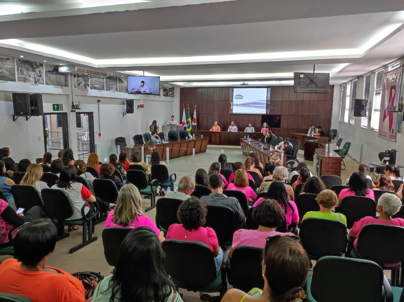 Câmara de João Monlevade sedia 1º Fórum Outubro Rosa