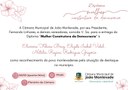Câmara Municipal de Monlevade homenageia mulheres com diploma “Mulher Construtora da Democracia”
