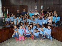 Câmara recebe visita de alunos da Escola Germin Loureiro