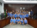 Câmara recebe visita de alunos de Alvinópolis