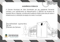 Convite - Audiência Pública Viveiro Municipal