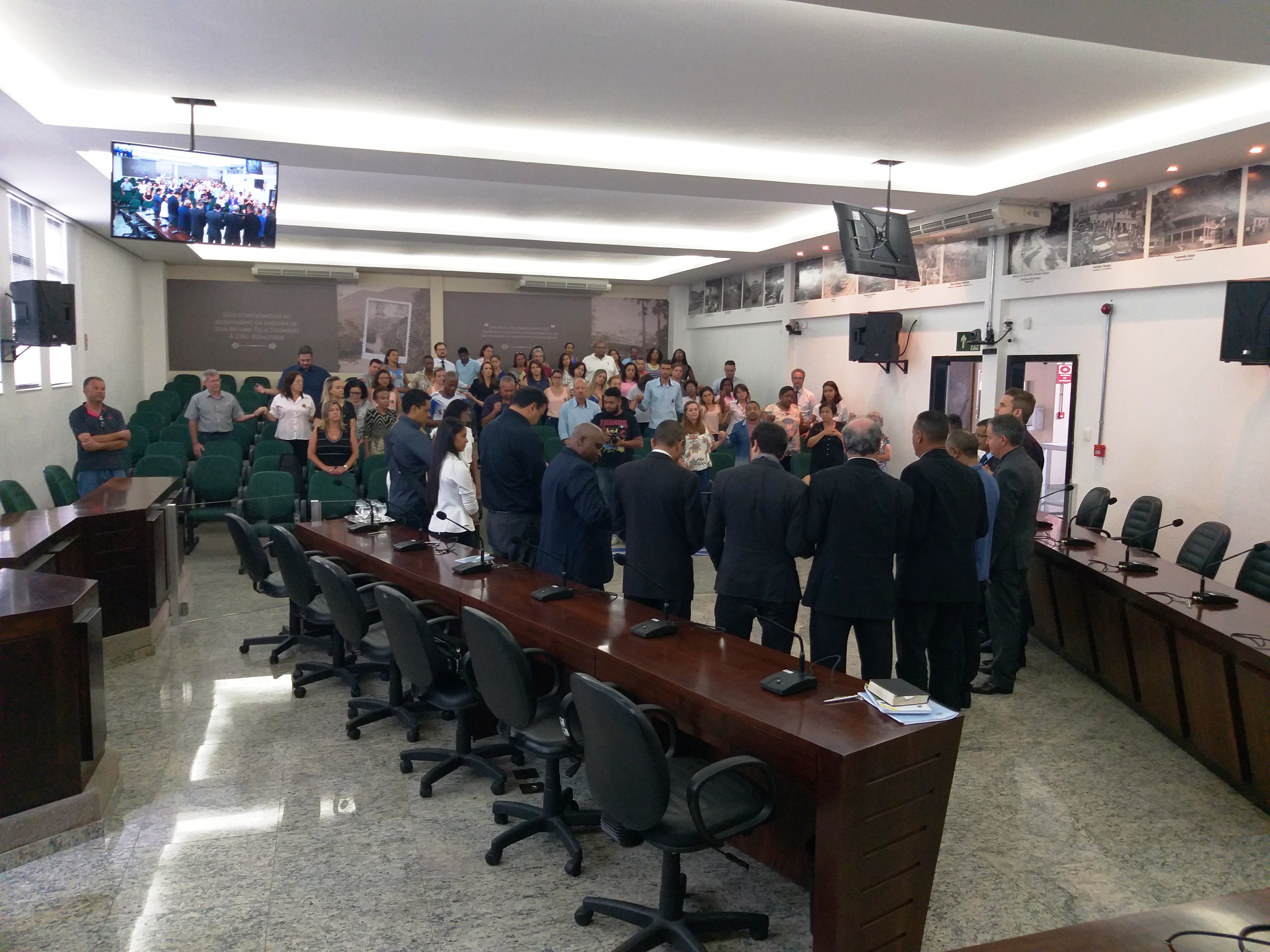 Culto ecumênico marca o início das atividades na Câmara de João Monlevade em 2019