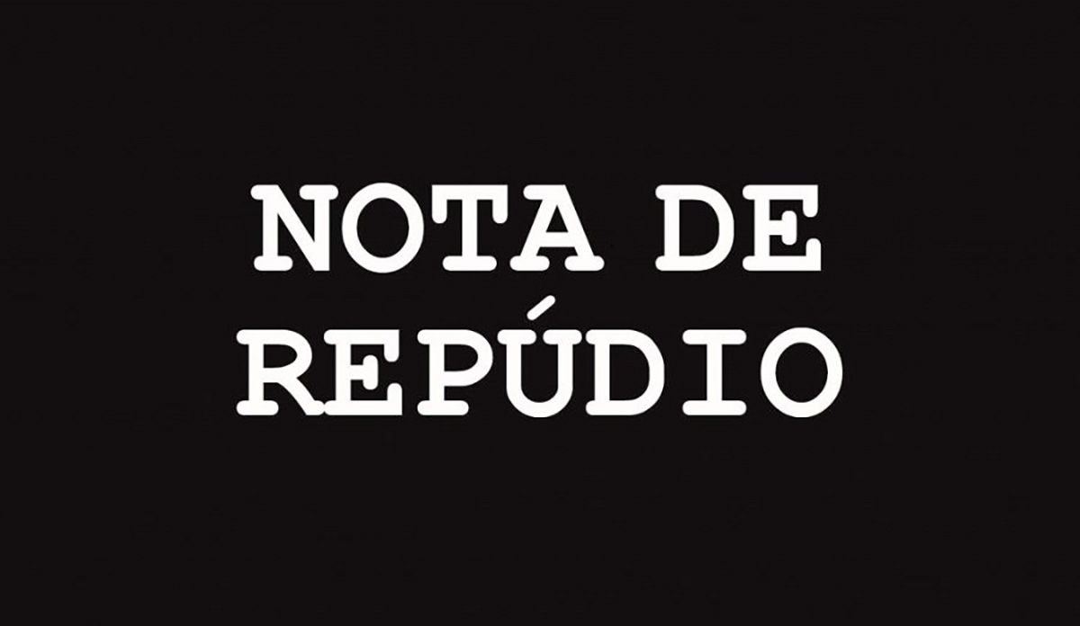 NOTA DE REPÚDIO