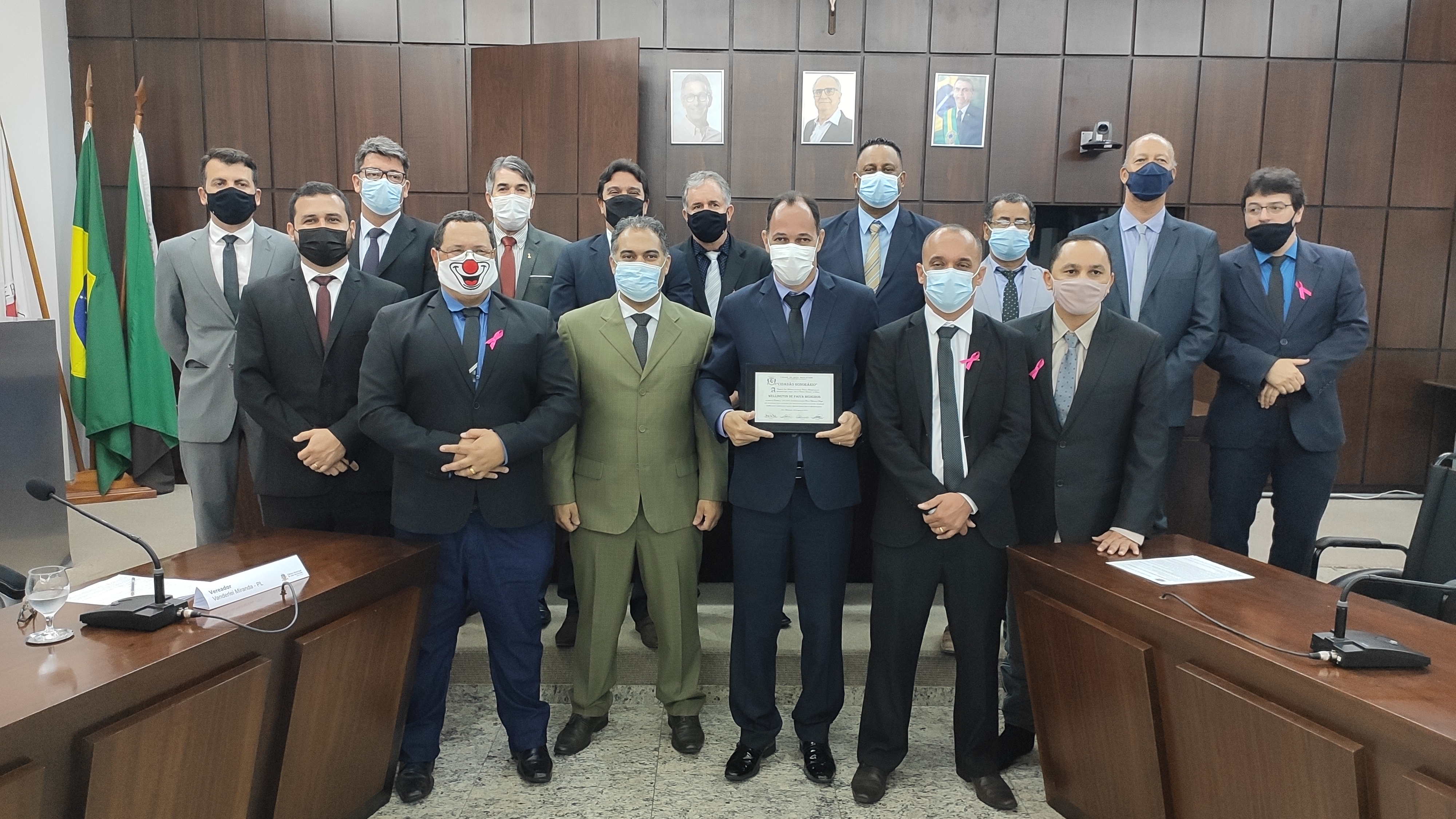 Pastor recebe título de Cidadão Honorário da Câmara de João Monlevade