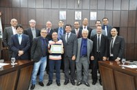 Turma do Pedal é agraciada com Moção de Aplausos na Câmara