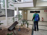Vigilância Sanitária realiza vistoria na Câmara Municipal 